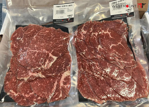 Box of Québec Wagyu Beef Fondue -