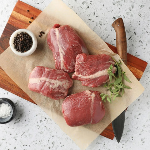 Grass-Fed Lamb Sirloin Steak – Pack of 3 (400g Each)